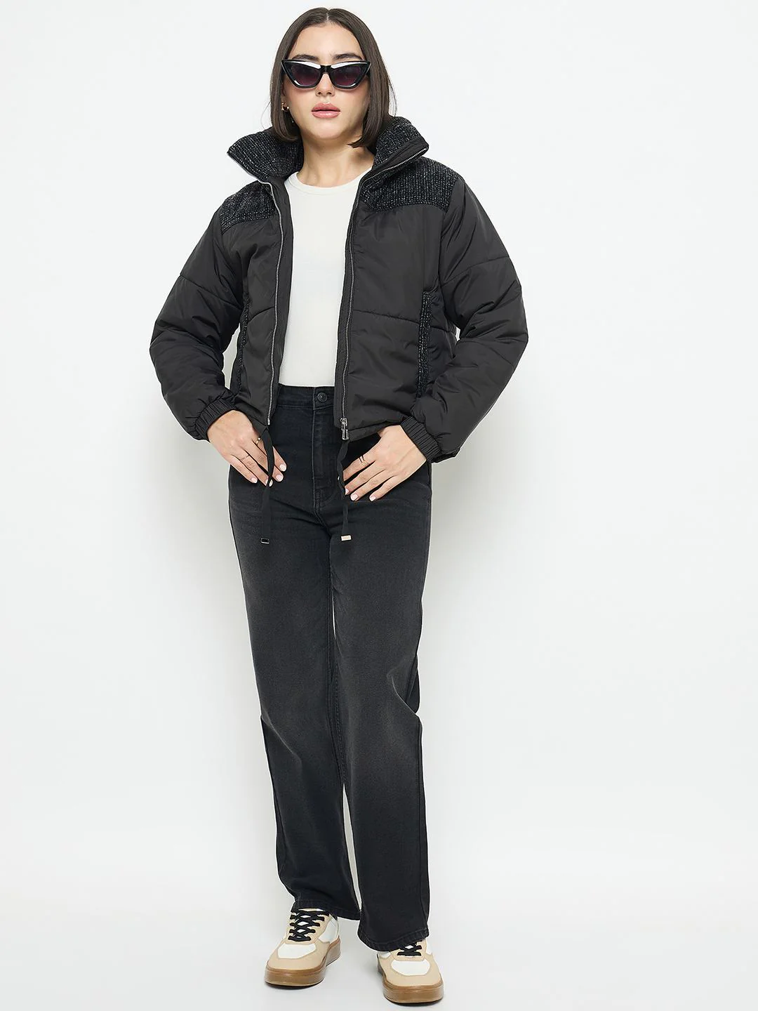 Madame Dark Grey Straight Fit Jeans - Image 2