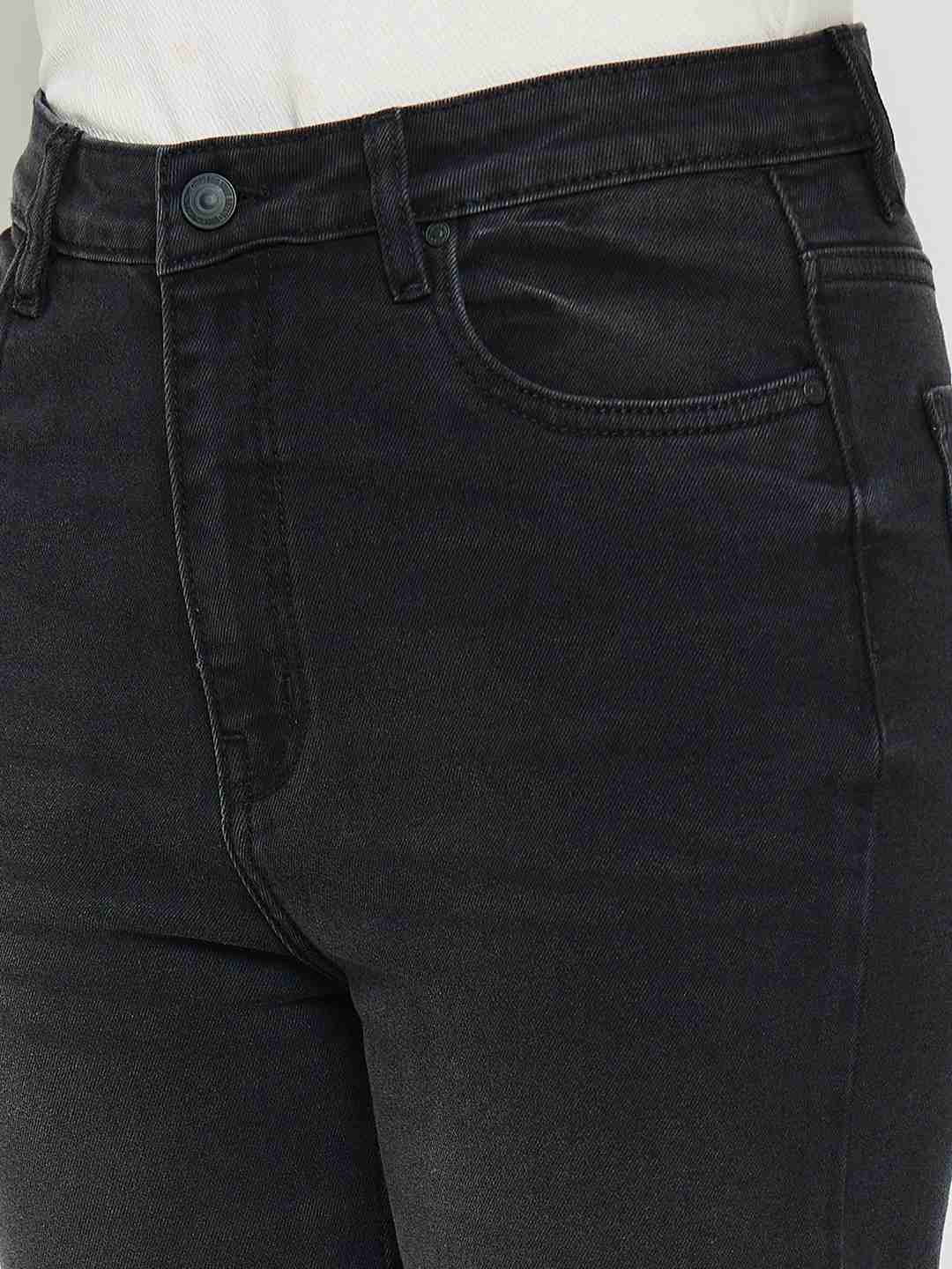 Madame Dark Grey Straight Fit Jeans - Image 7