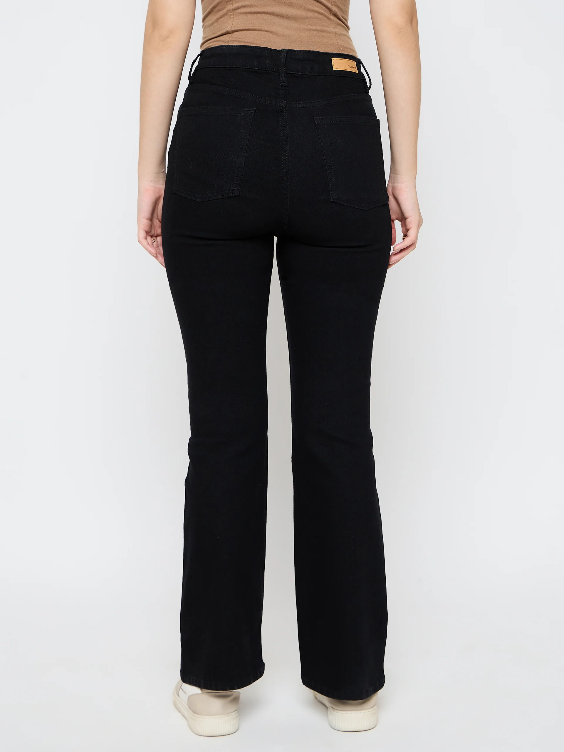 Madame Cotton Blend Black Jeans - Image 5