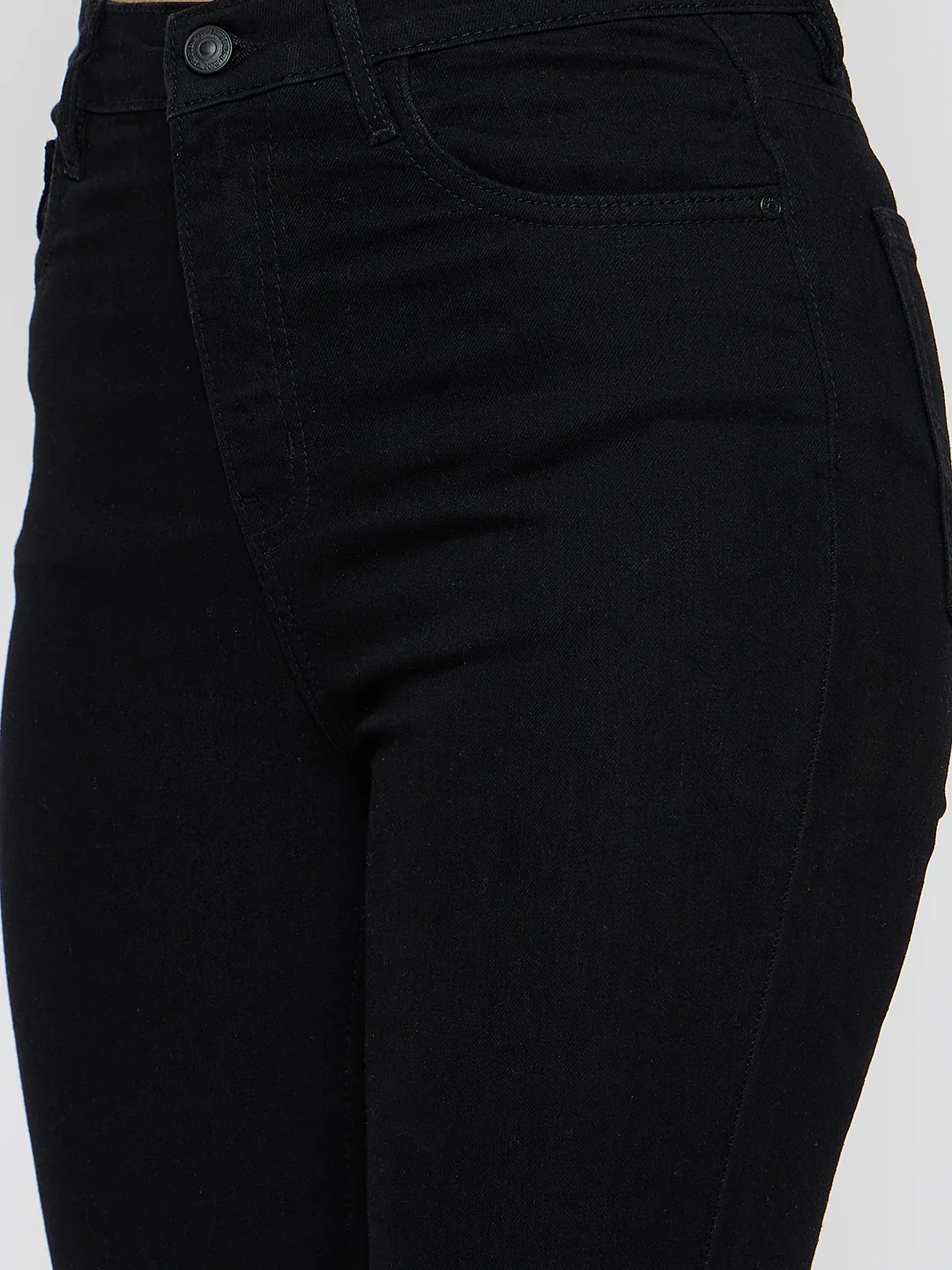 Madame Cotton Blend Black Jeans - Image 6