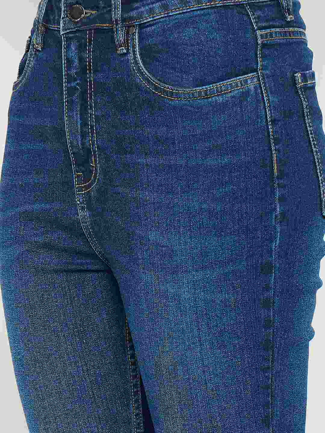 Madame Dark Blue Flared Jeans - Image 7