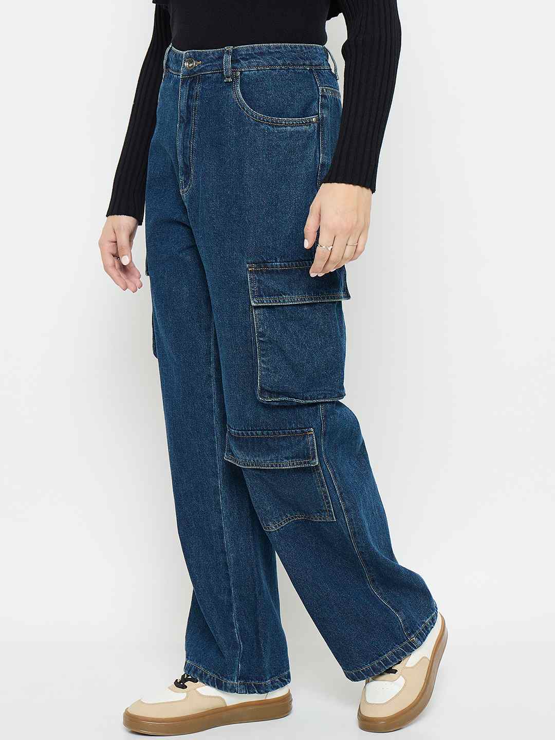 Madame Dark Blue Cargo - Image 5
