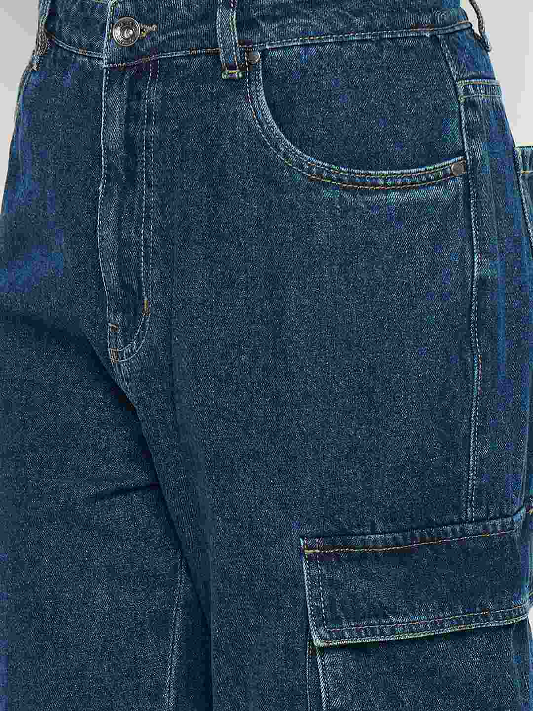 Madame Dark Blue Cargo - Image 7