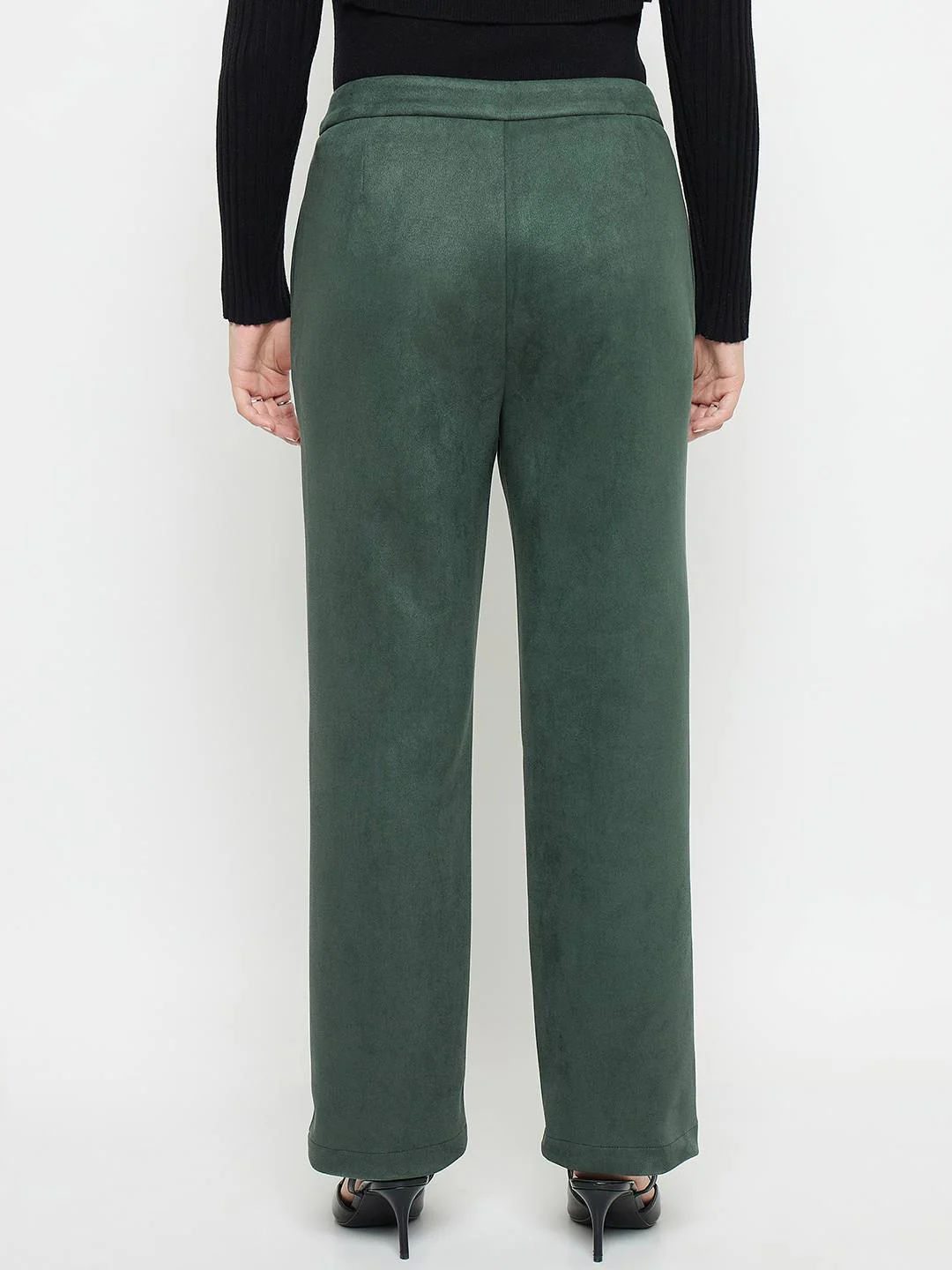 Madame Green Tapered Trousers - Image 6
