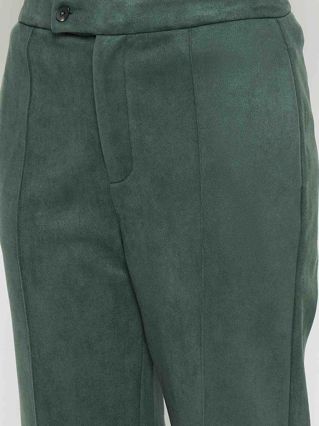 Madame Green Tapered Trousers - Image 7