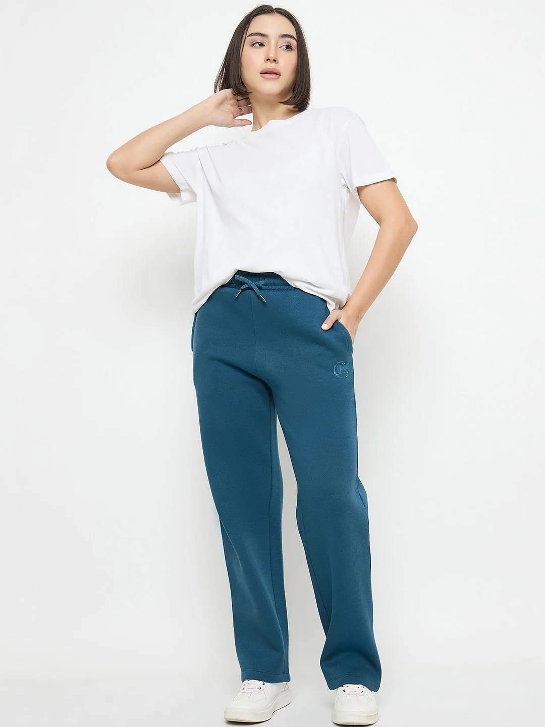 Madame Blue Track Bottoms - Image 2