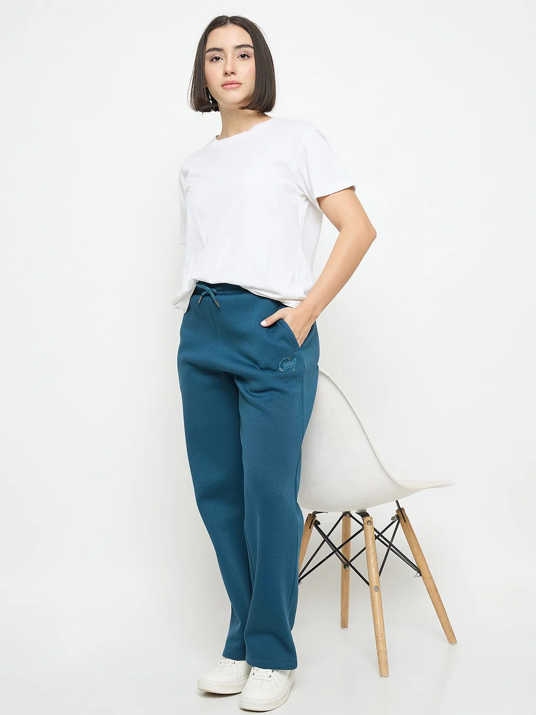 Madame Blue Track Bottoms - Image 3