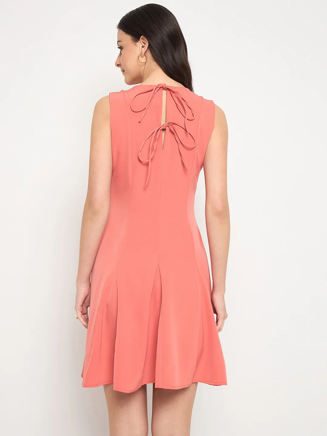 Madame Coral Flared Sleeveless Mini Dress for Women - Image 7