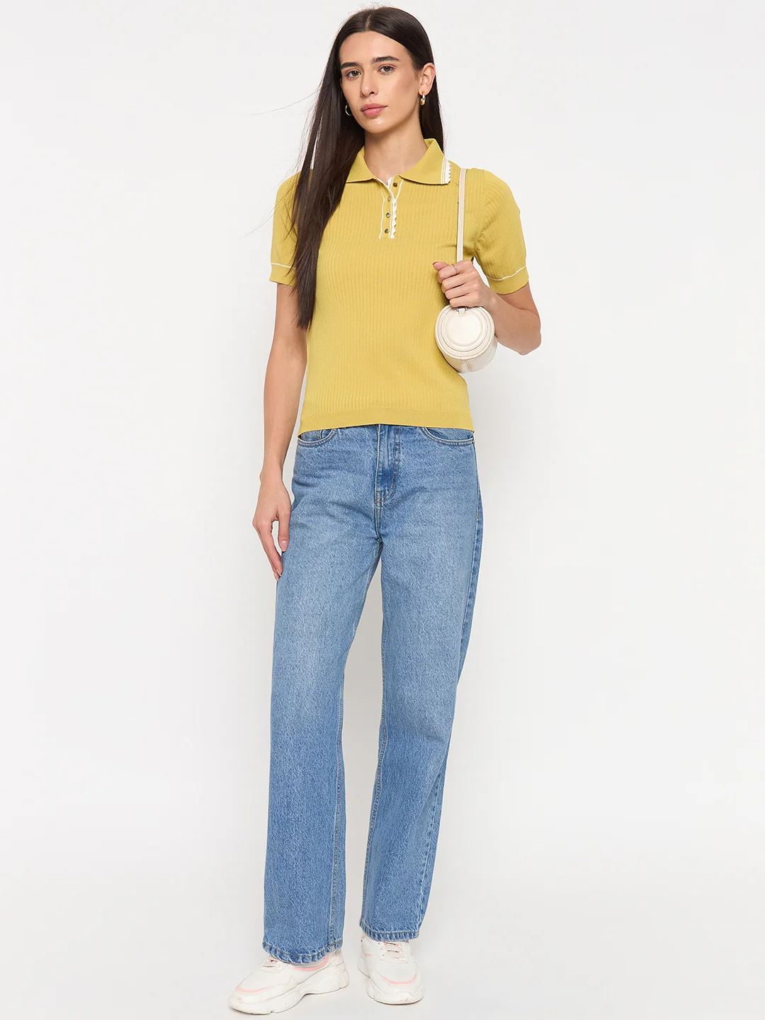 Madame Lemon Viscose-Blend Knit Top - Image 3