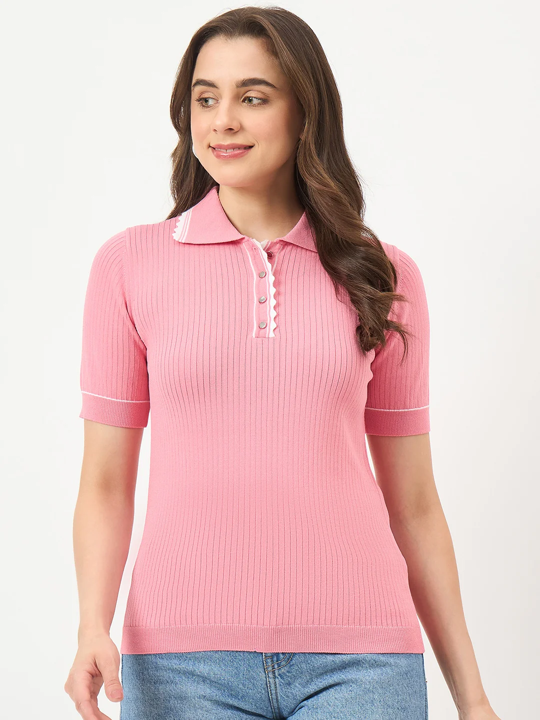 Madame Rose Viscose-Blend Knit Top