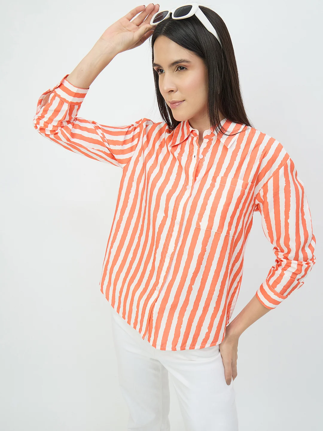 Madame Orange Viscose-Blend Shirt - Image 2