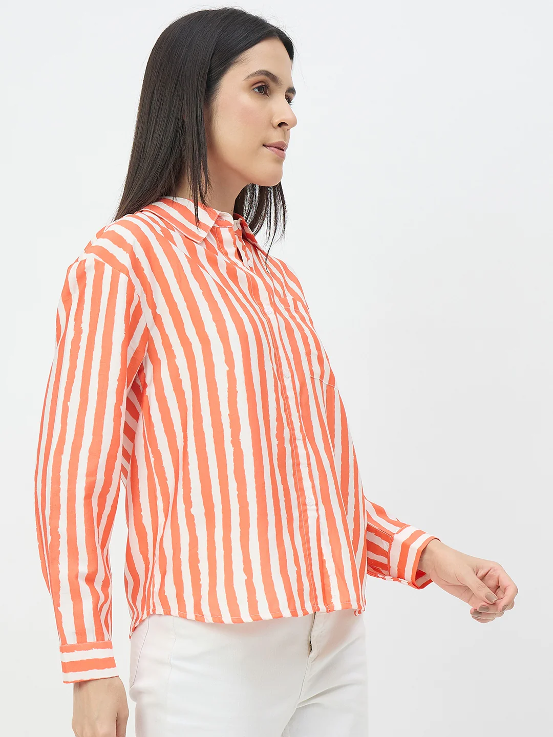 Madame Orange Viscose-Blend Shirt - Image 4