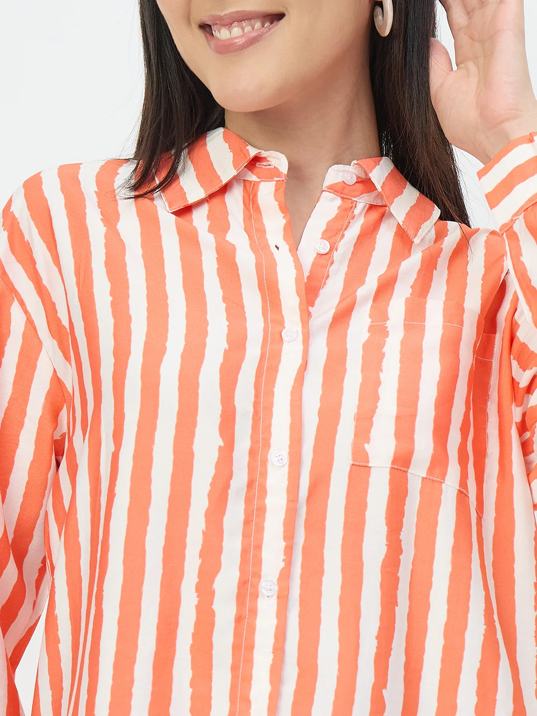 Madame Orange Viscose-Blend Shirt - Image 7