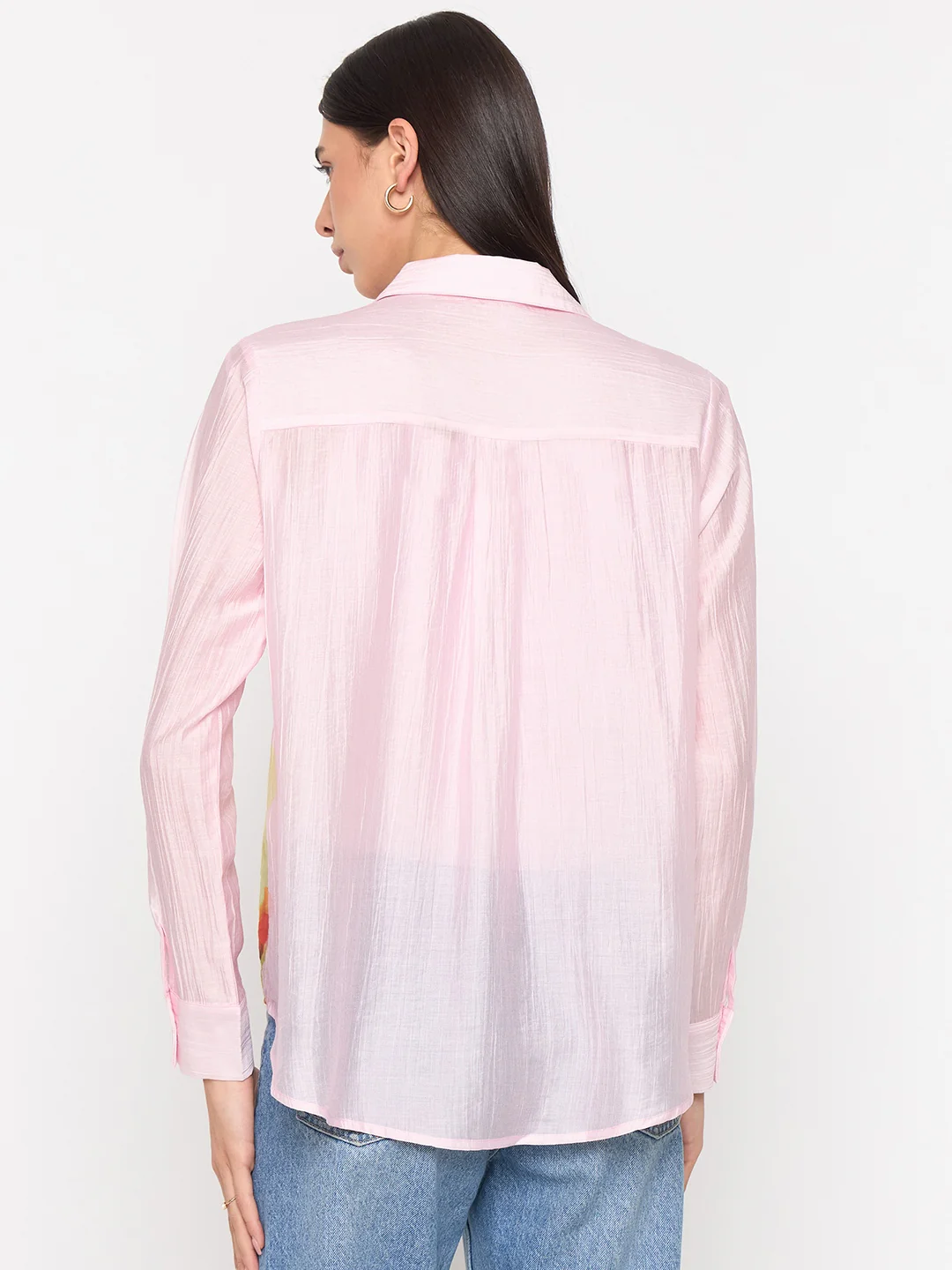 Madame Pink Tencel-Blend Shirt - Image 8