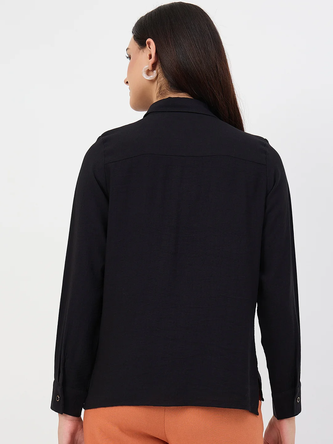Madame Black Rayon-Blend Shirt - Image 6