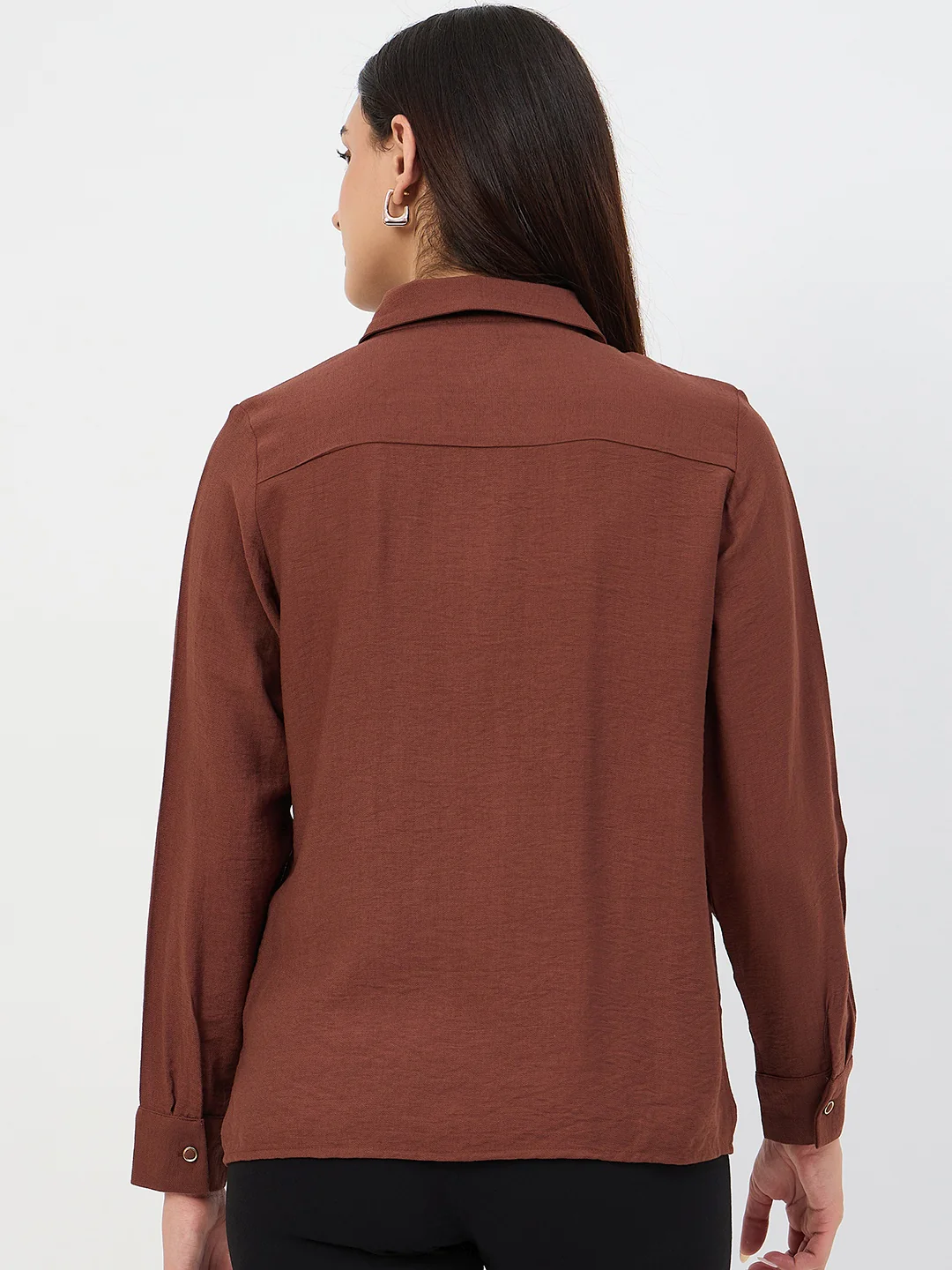 Madame Coffee Rayon-Blend Shirt - Image 6