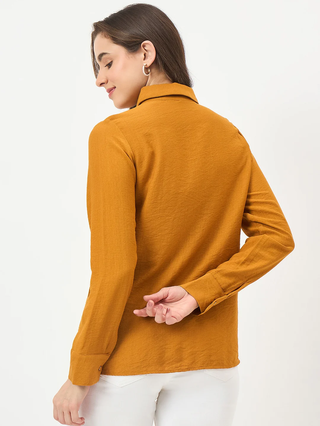 Madame Mustard Rayon-Blend Shirt - Image 6