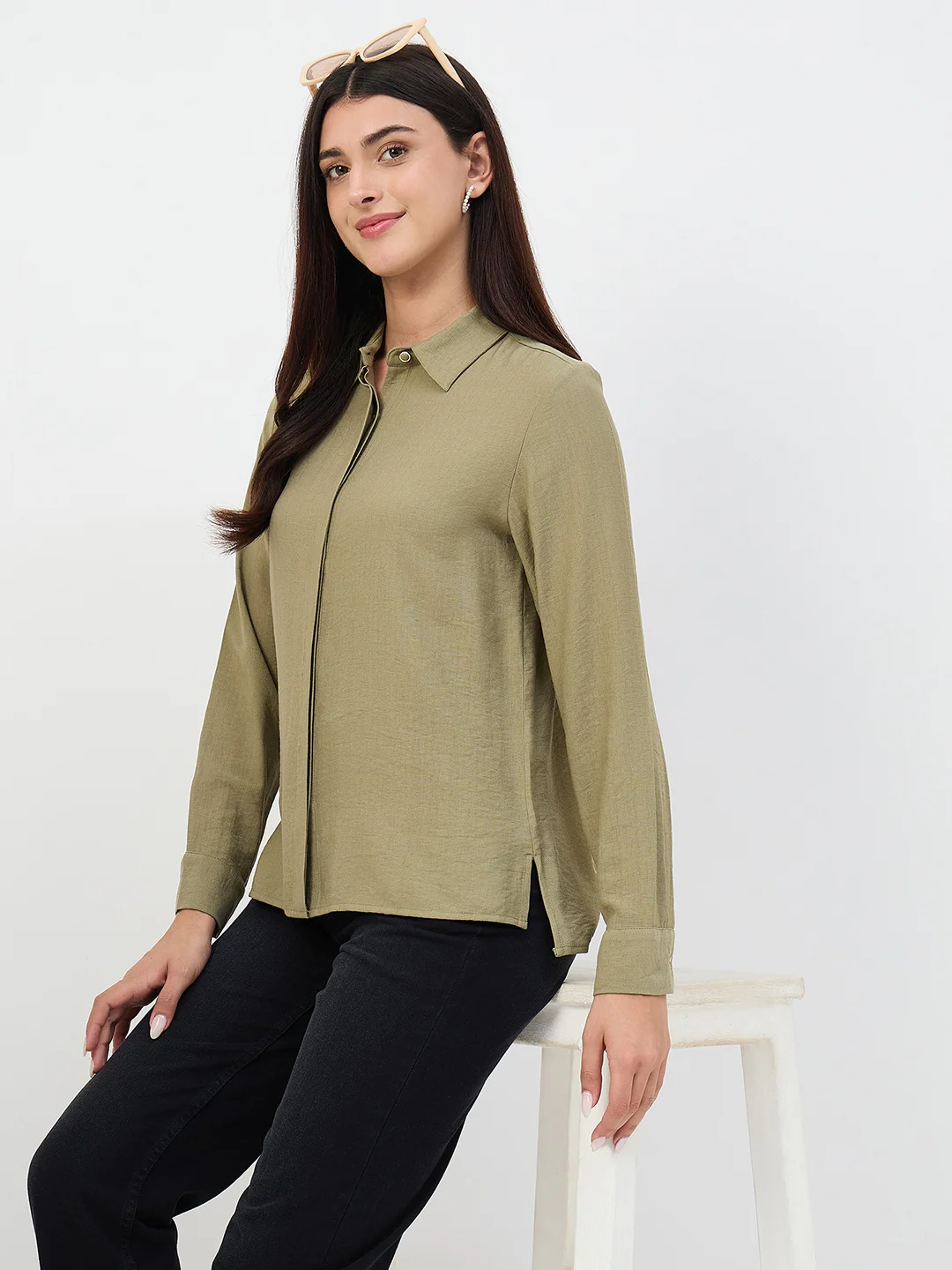 Madame Olive Rayon-Blend Shirt - Image 4