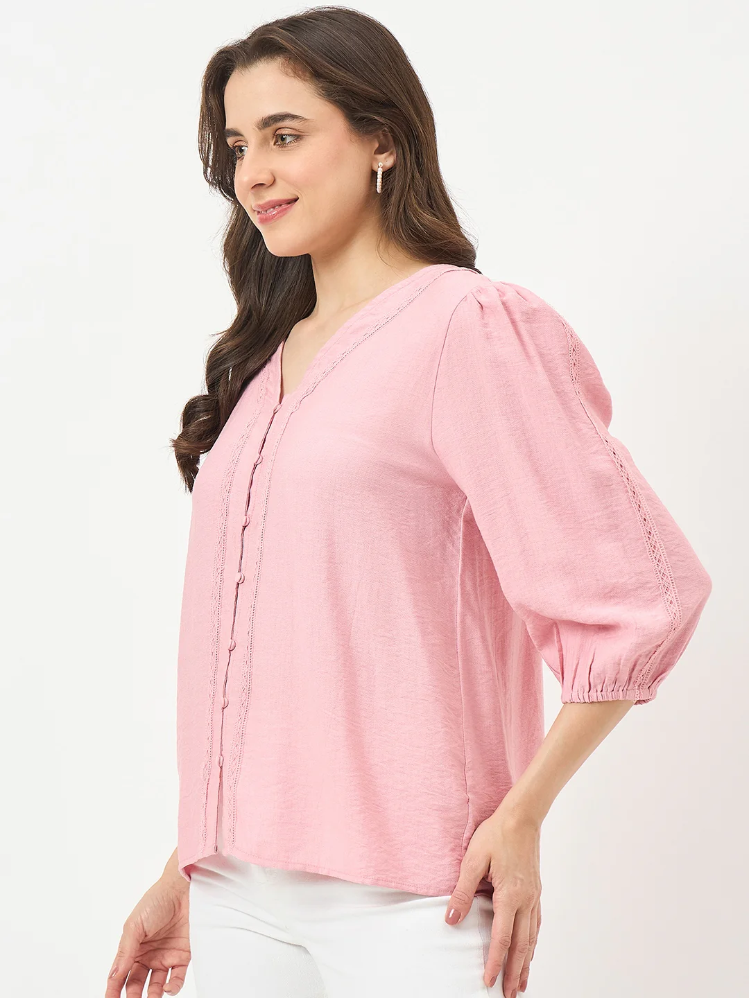 Madame Pink Rayon-Blend Cami Top - Image 5