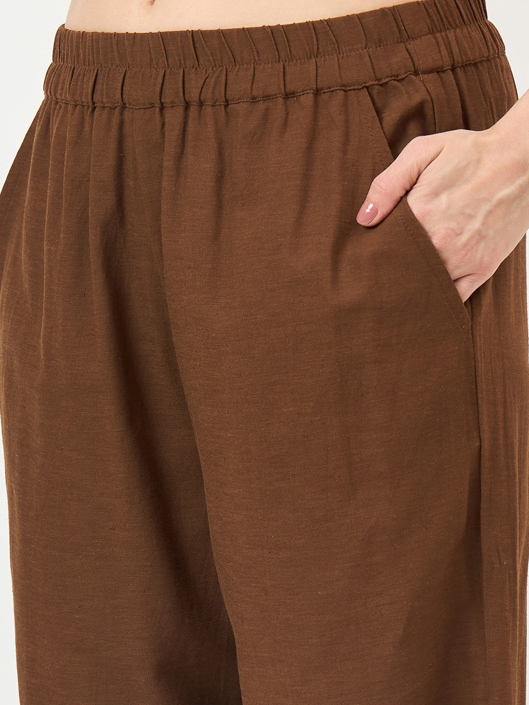Madame Brown Embroidered Co-ord Set - Image 7