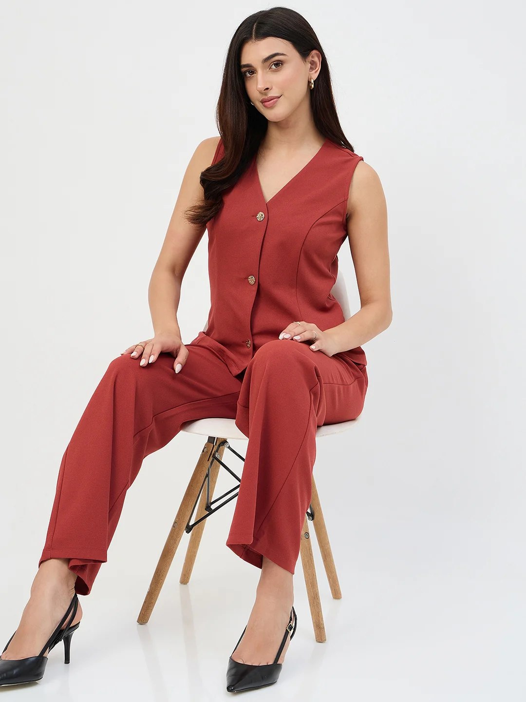 Madame Rust Vestcoat Co-ord Set - Image 4