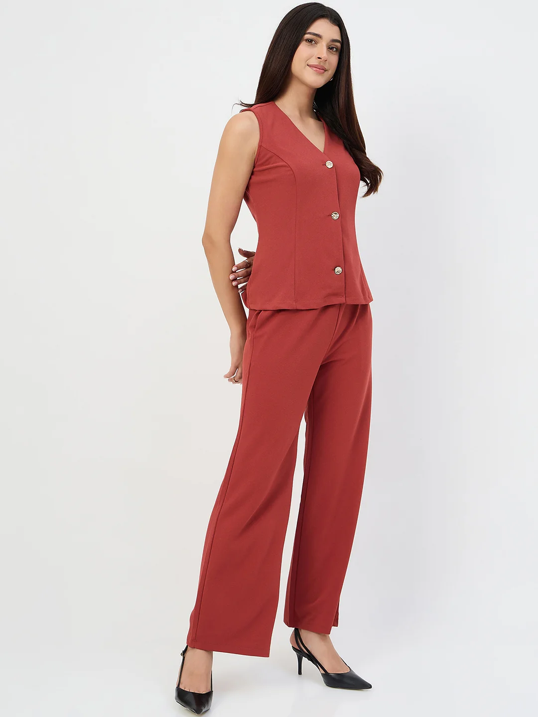 Madame Rust Vestcoat Co-ord Set - Image 5