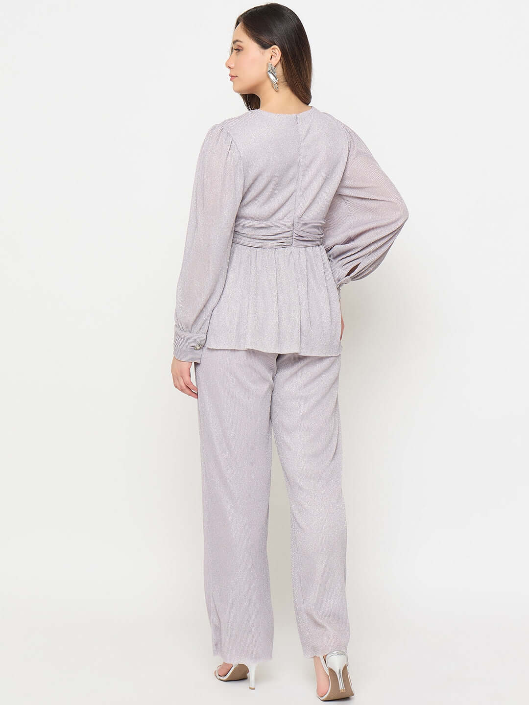Madame Surplice Neck Co-ord Set - Image 6