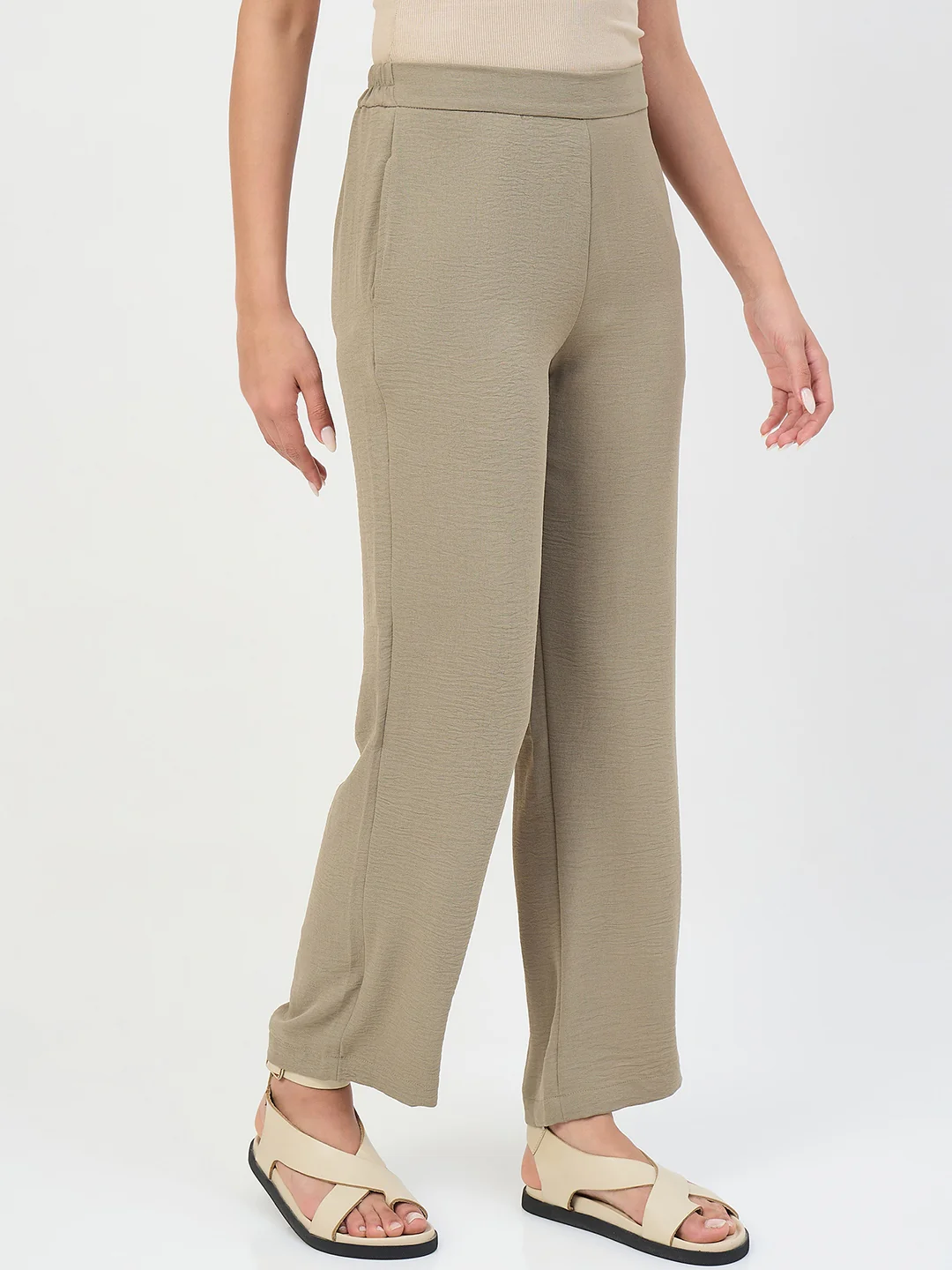 Madame Olive Straight Fit Trousers - Image 4