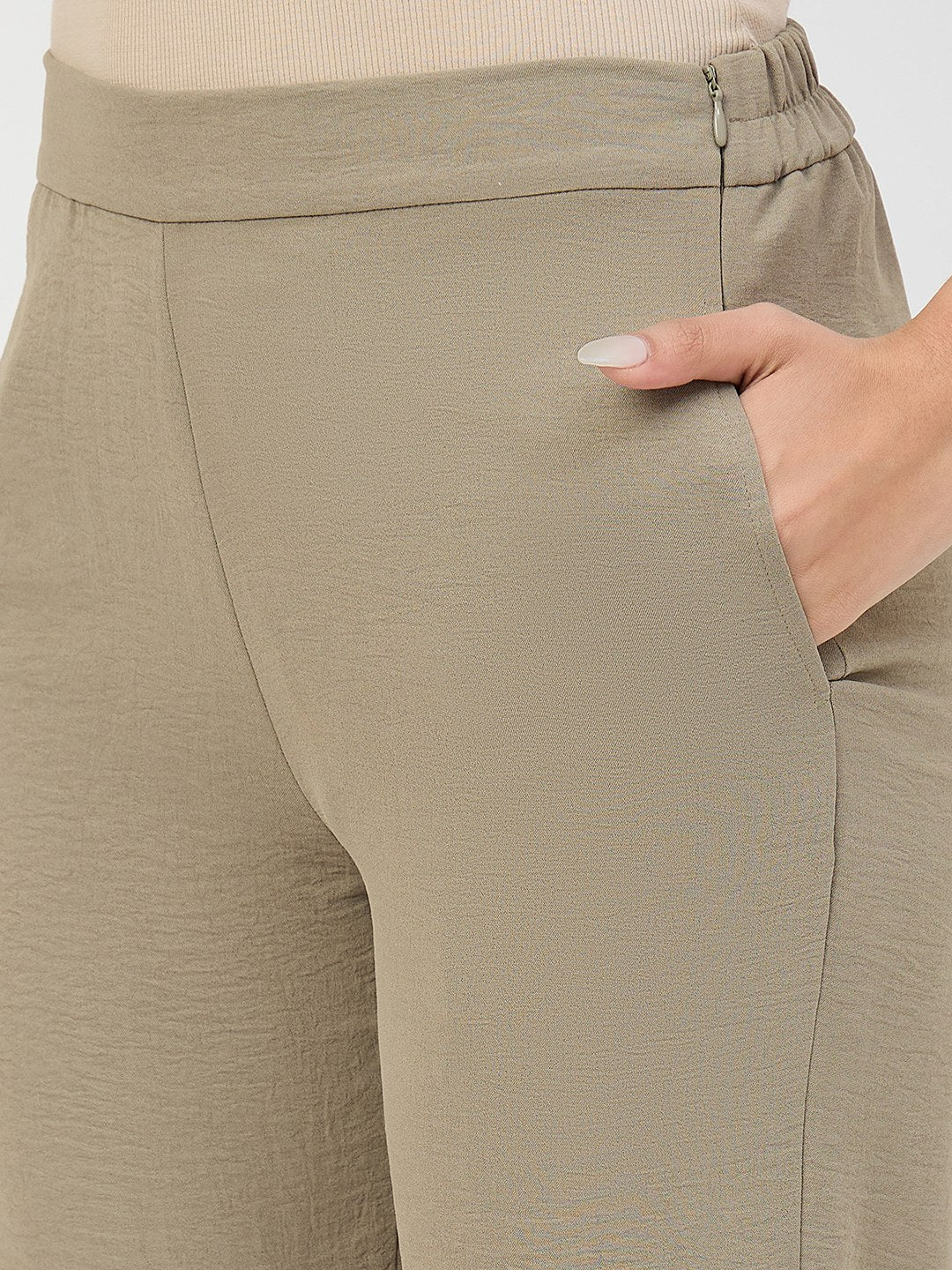 Madame Olive Straight Fit Trousers - Image 7
