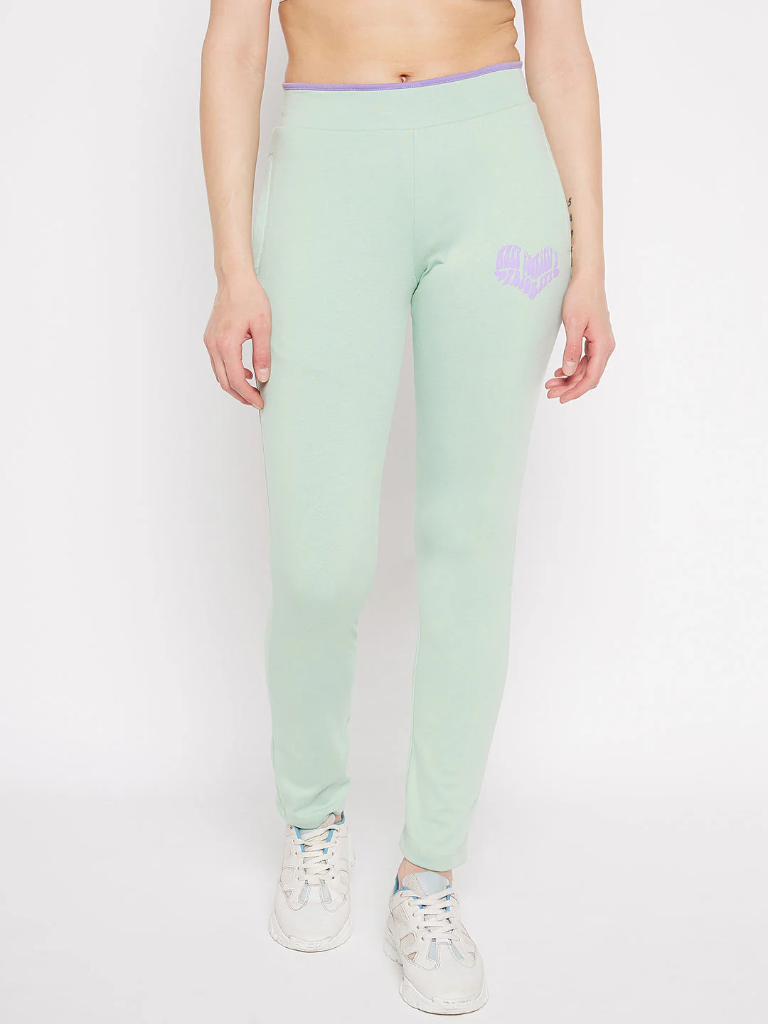 mSECRET Mid Rise Black Trackpants - Image 2
