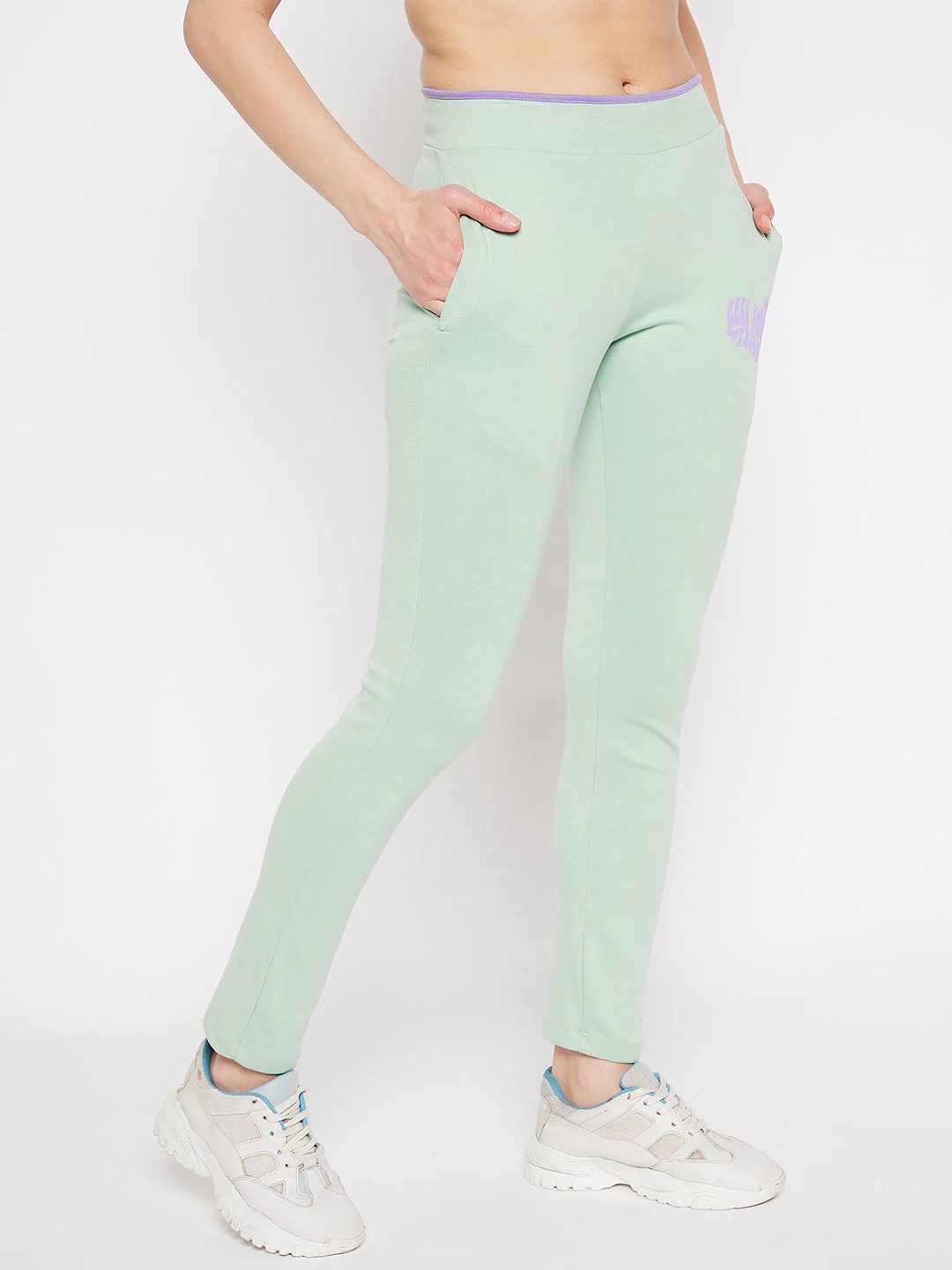 mSECRET Mid Rise Black Trackpants - Image 3