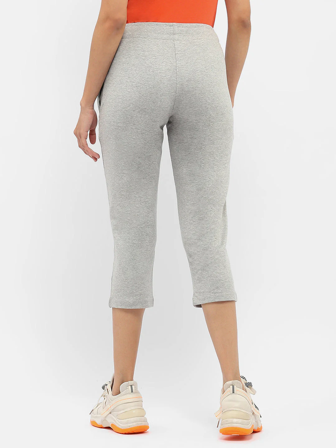mSECRET Typography Grey Elasticated Waist Capri - Image 5