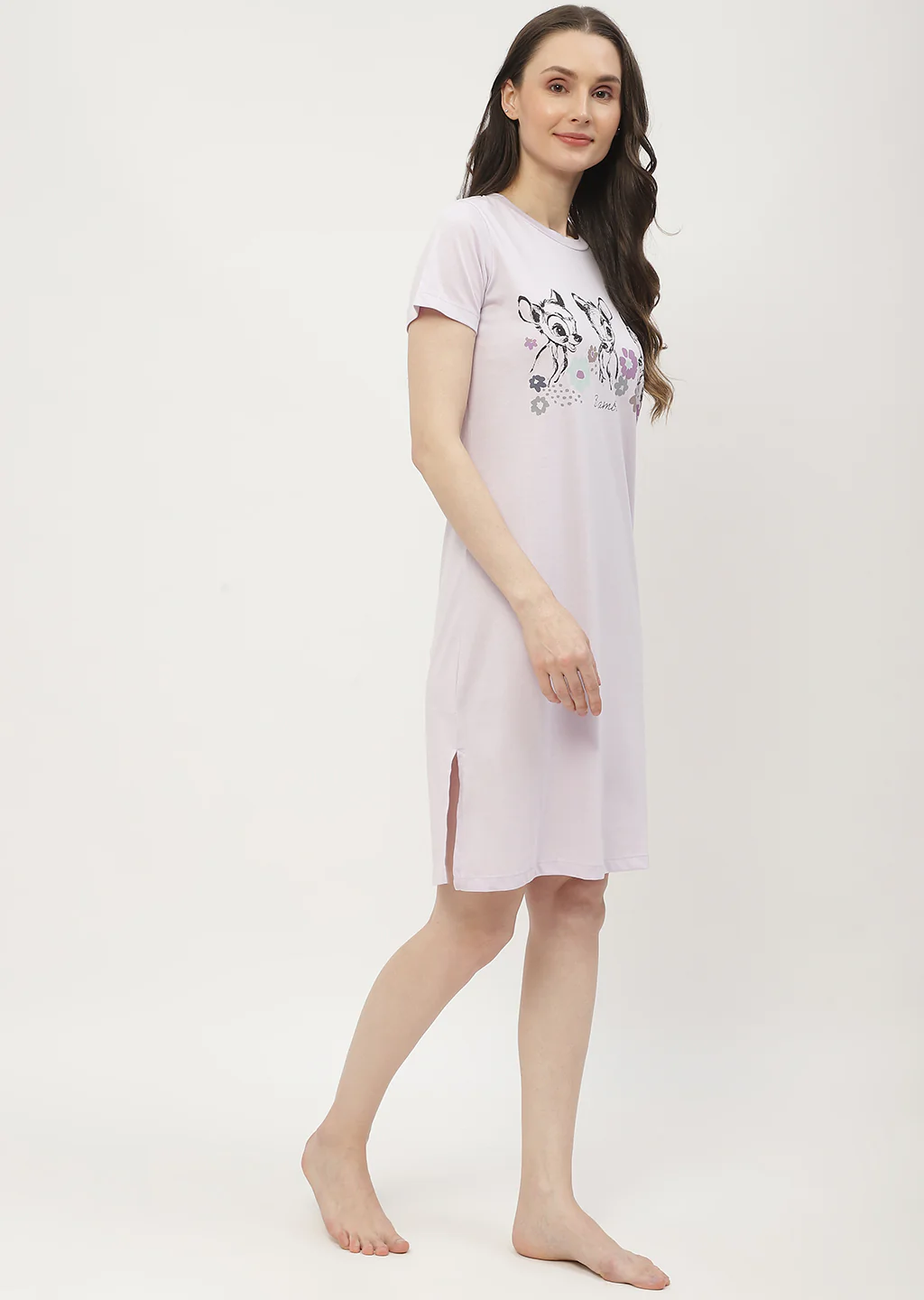 mSECRET Disney Bambi Print Baby Pink Nightdress - Image 3