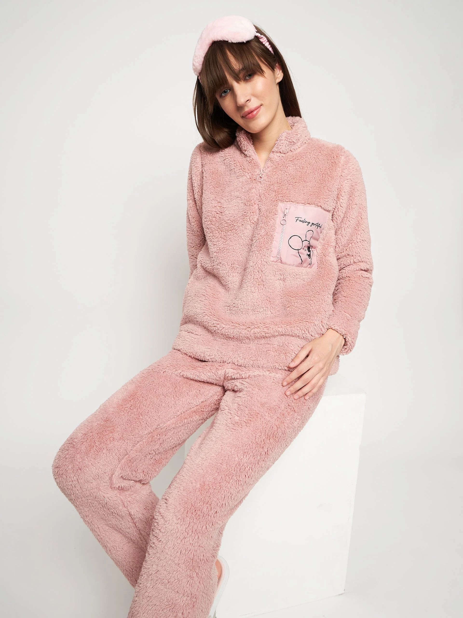 mSECRET Peach Turtle Neck Nightsuit - Image 6