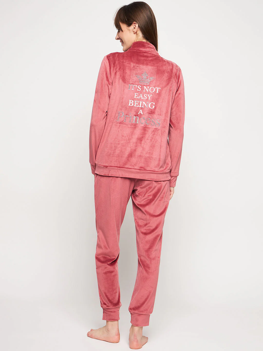 mSECRET Brick Velvet Nightsuit - Image 3