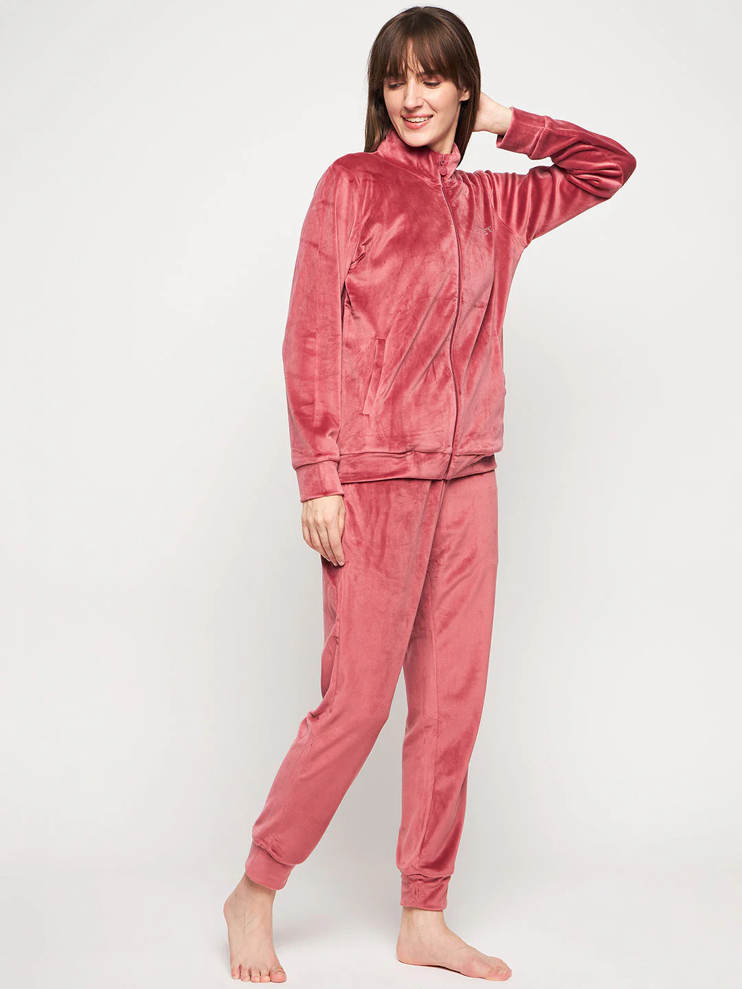 mSECRET Brick Velvet Nightsuit - Image 4