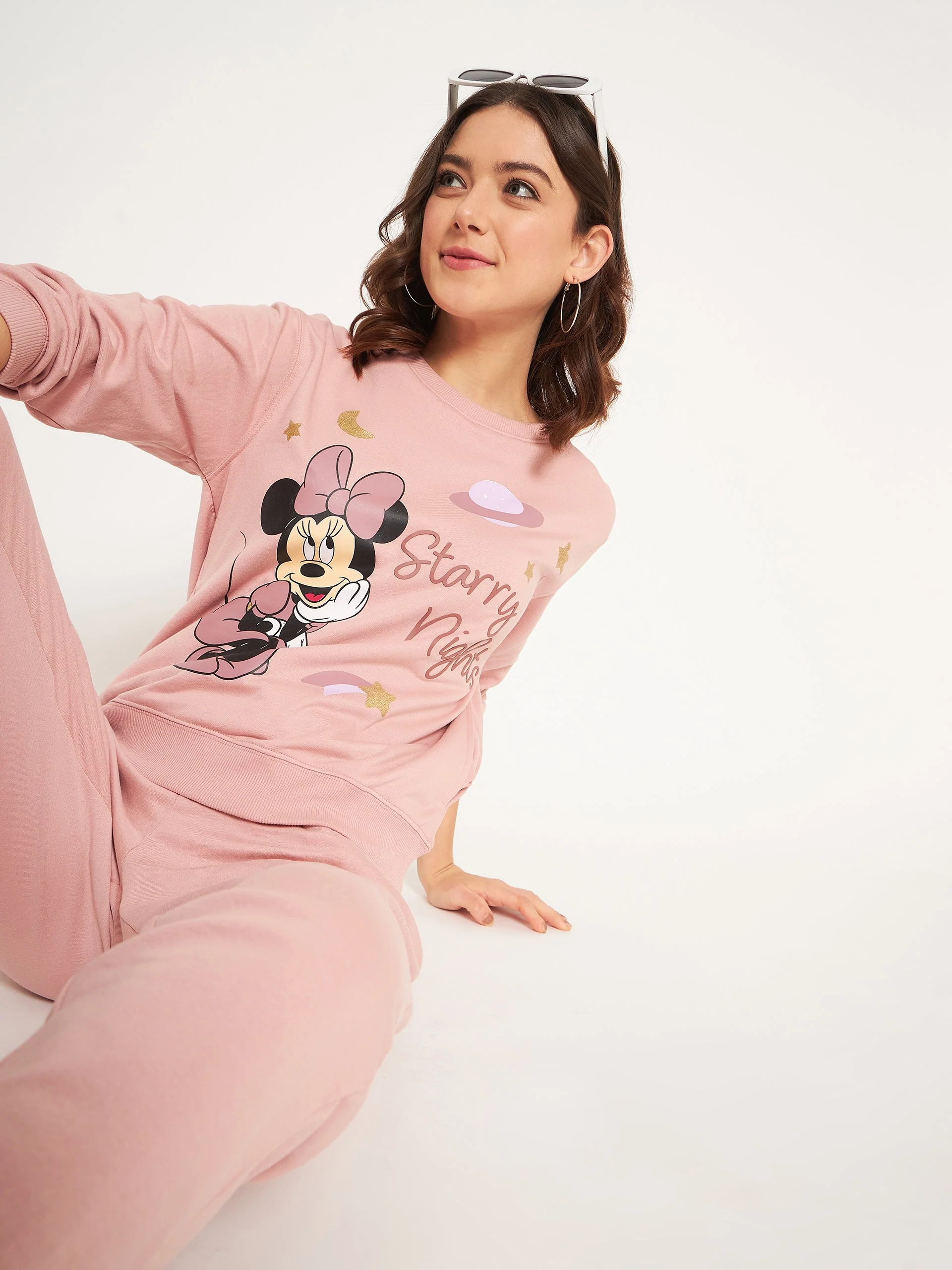 mSECRET Dusty Pink Disney Print Nightsuit - Image 2