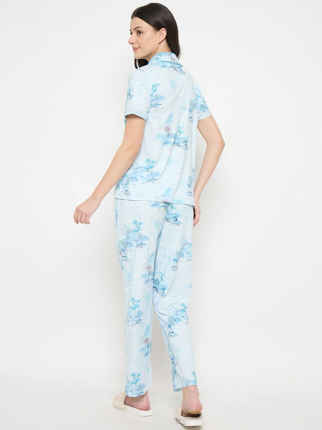 mSECRET Sky Blue Night Suit - Image 6