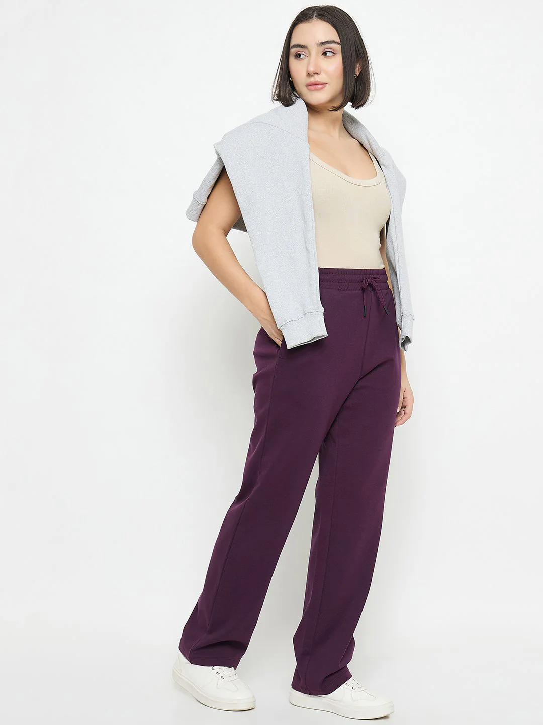 mSECRET Purple Track Bottoms - Image 2