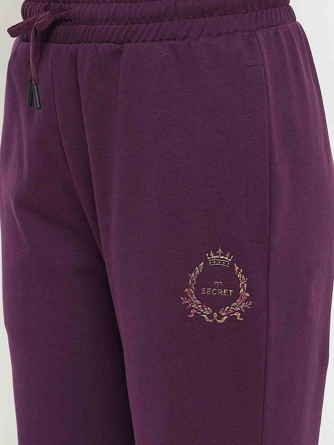 mSECRET Purple Track Bottoms - Image 7