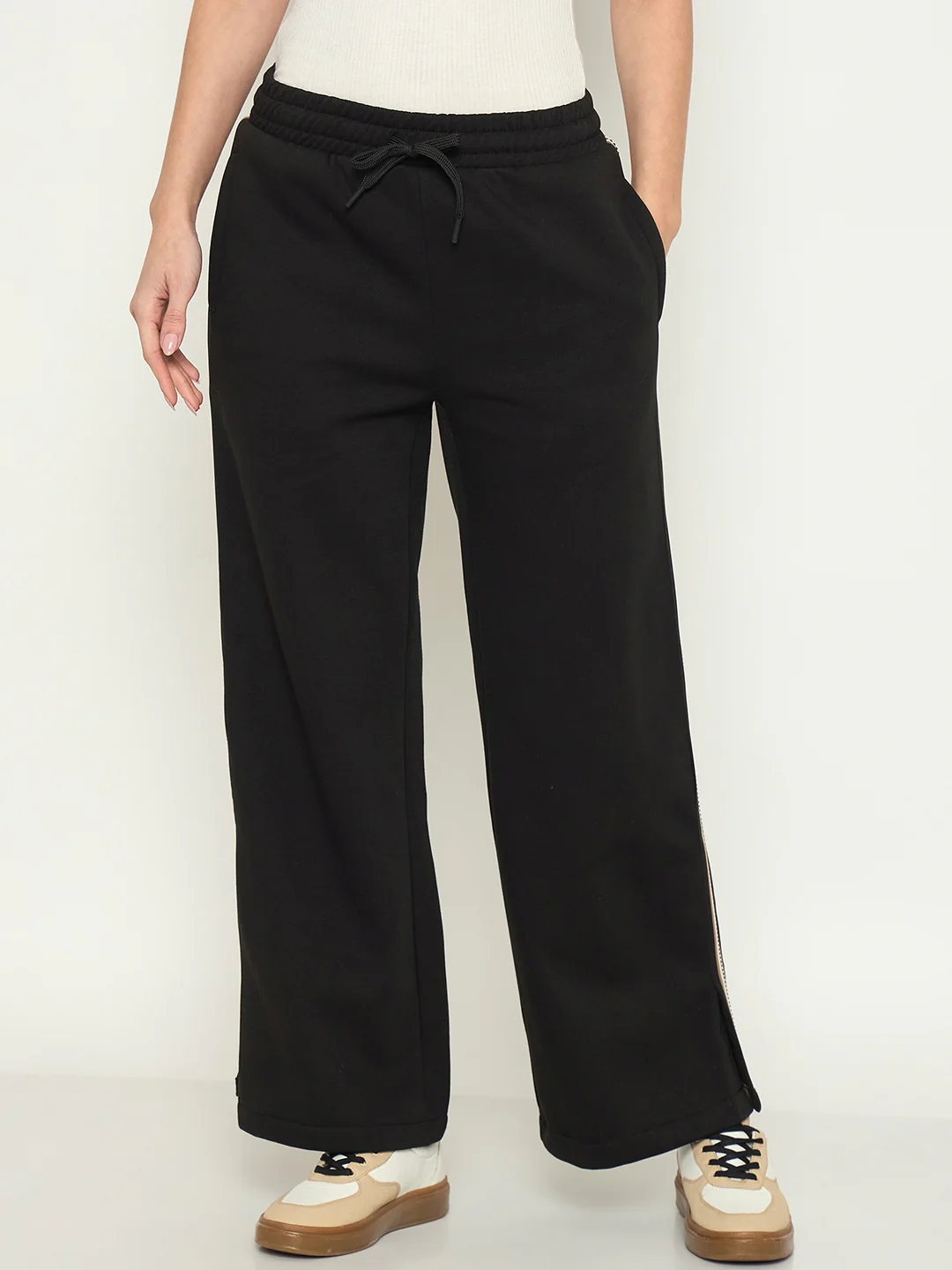 mSECRET Black Track Bottoms