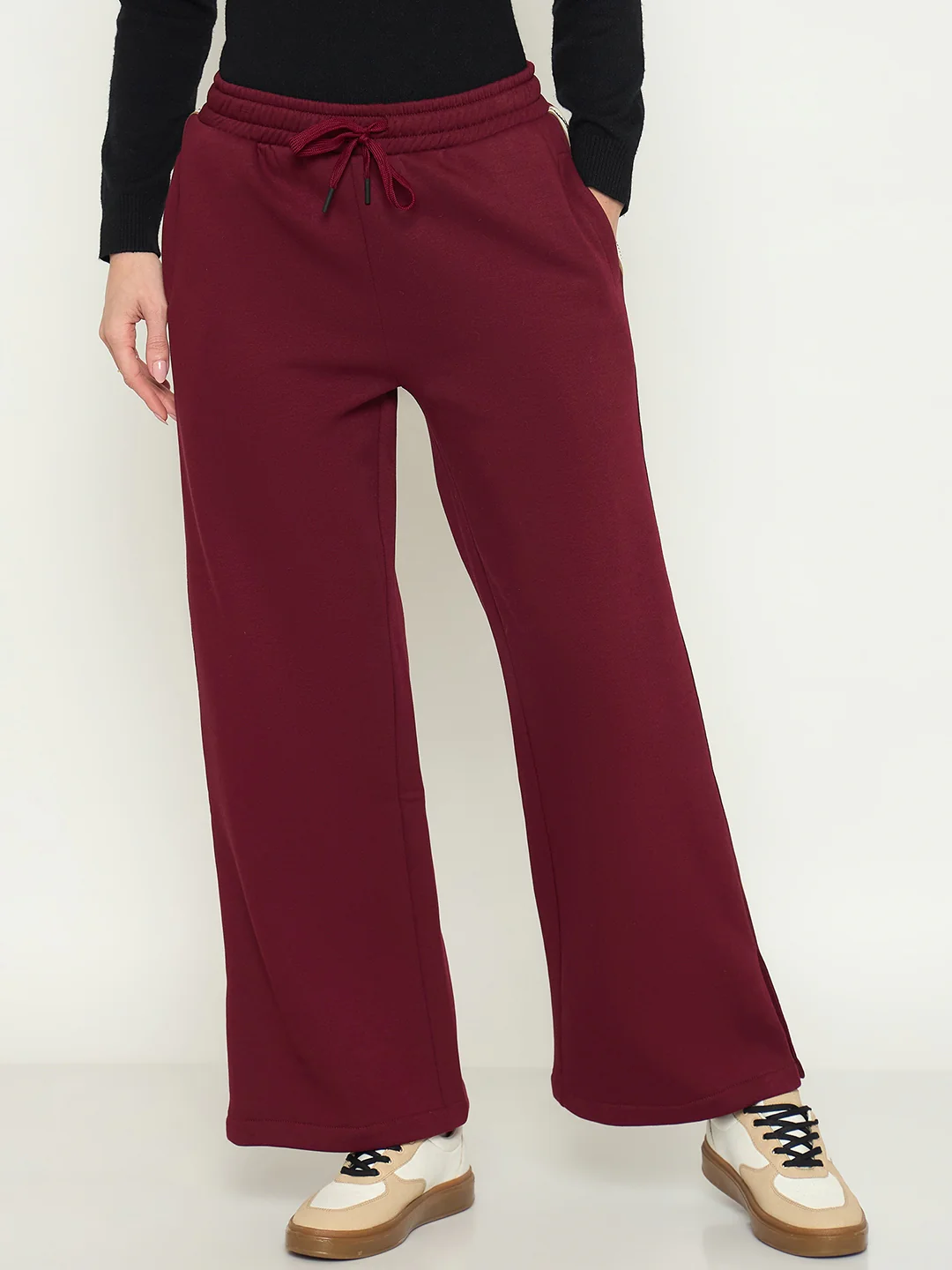mSECRET Maroon Track Bottoms