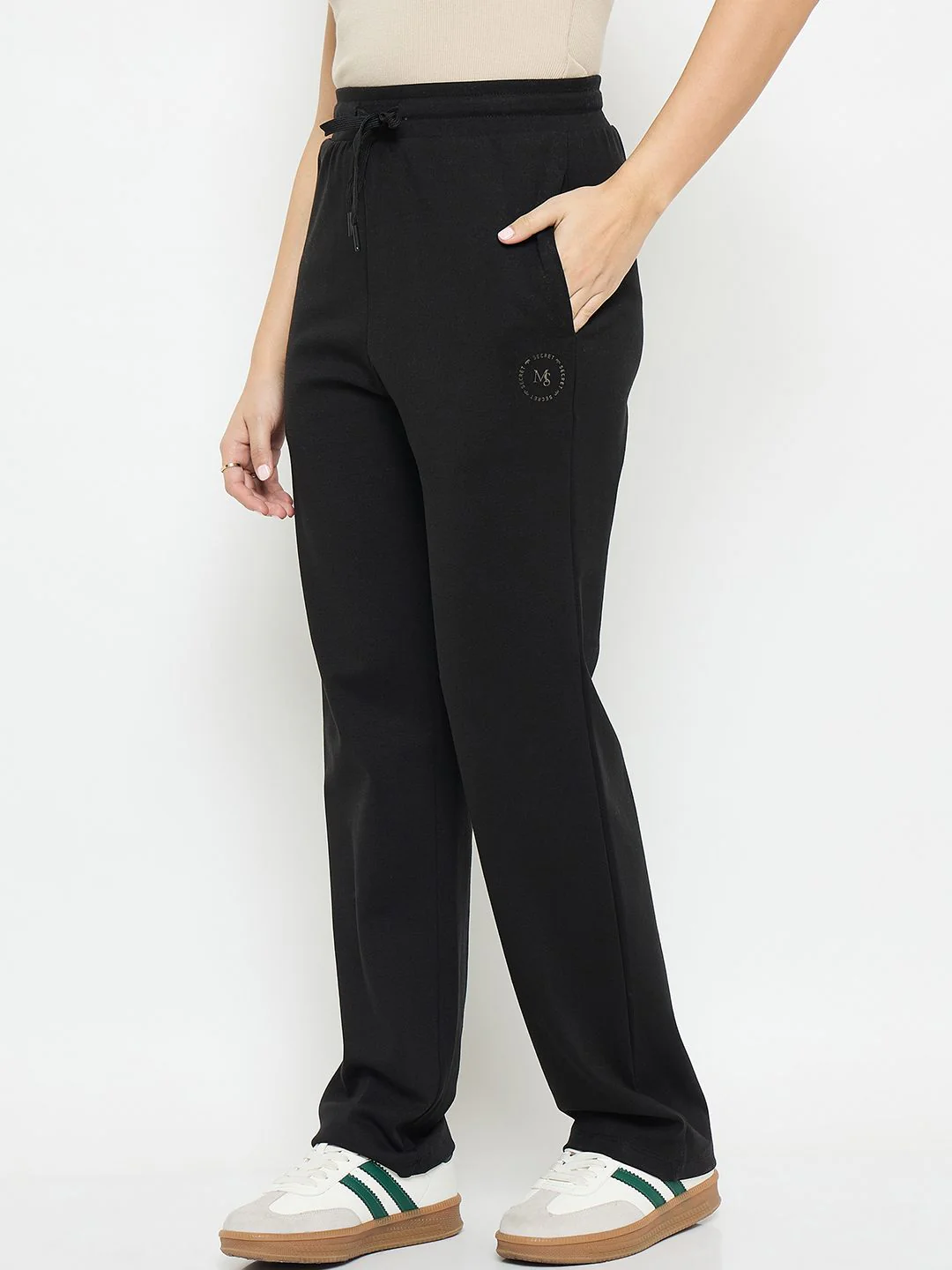 mSECRET Black Track Bottoms - Image 5