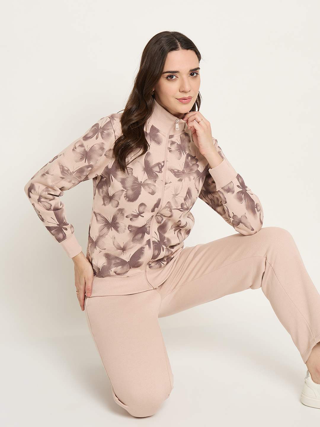 mSECRET Geometric Print Beige Nightsuit - Image 3