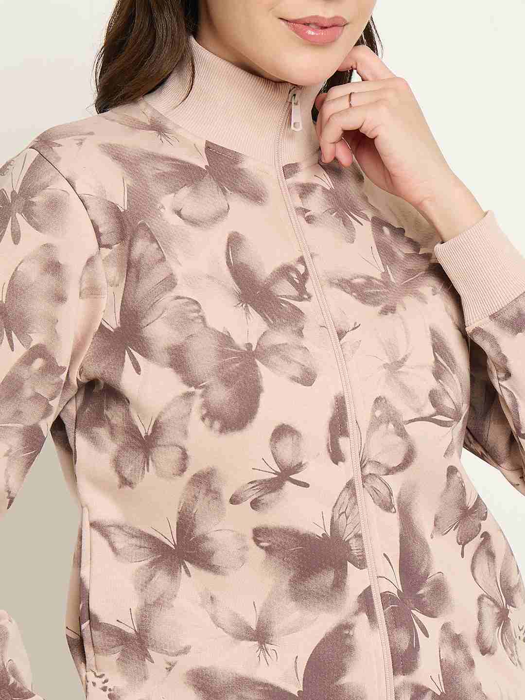 mSECRET Geometric Print Beige Nightsuit - Image 9