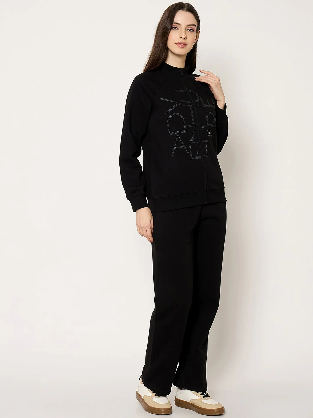 mSECRET Black Fleece Sweatshirt - Image 4