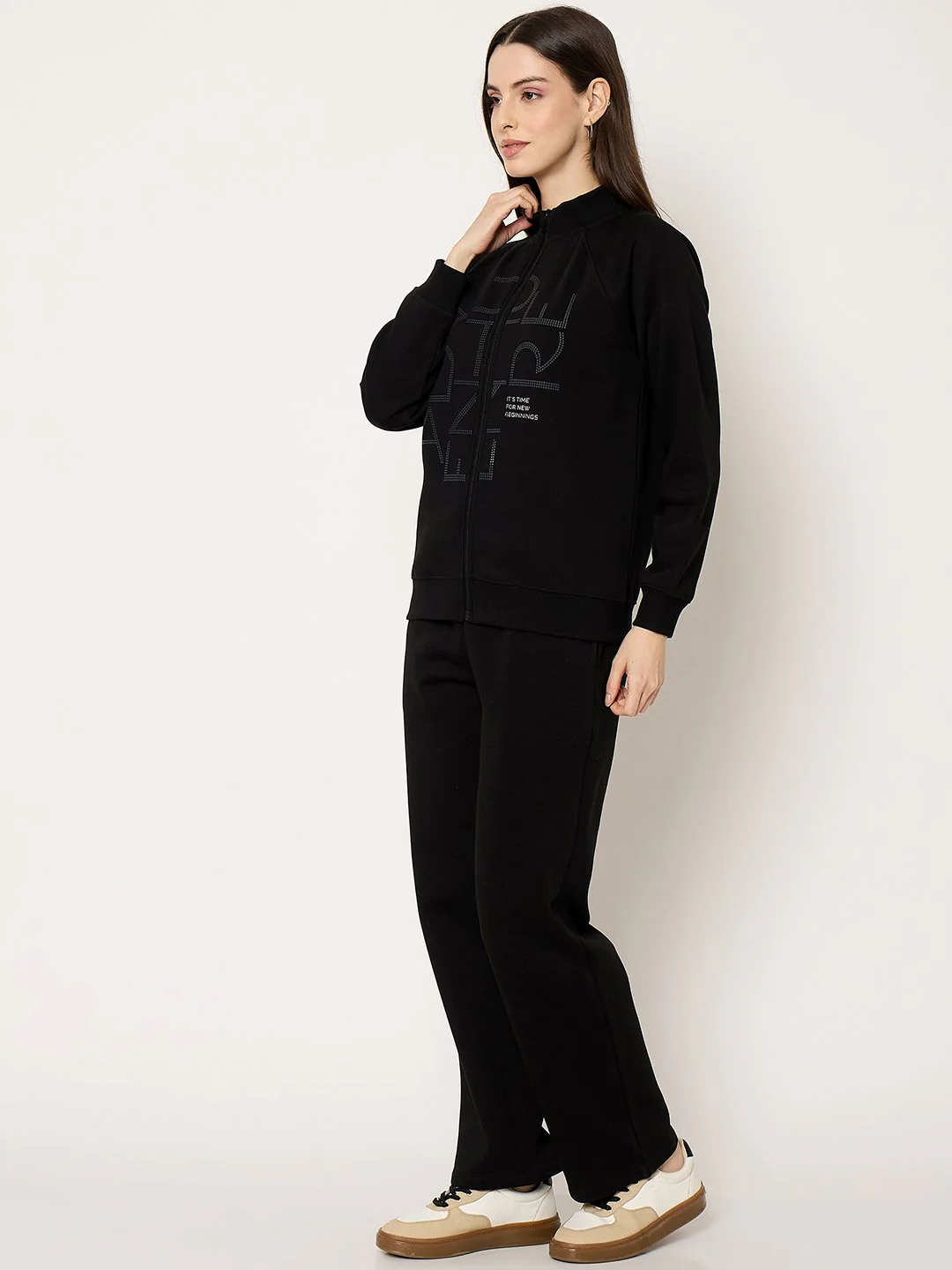 mSECRET Black Fleece Sweatshirt - Image 5