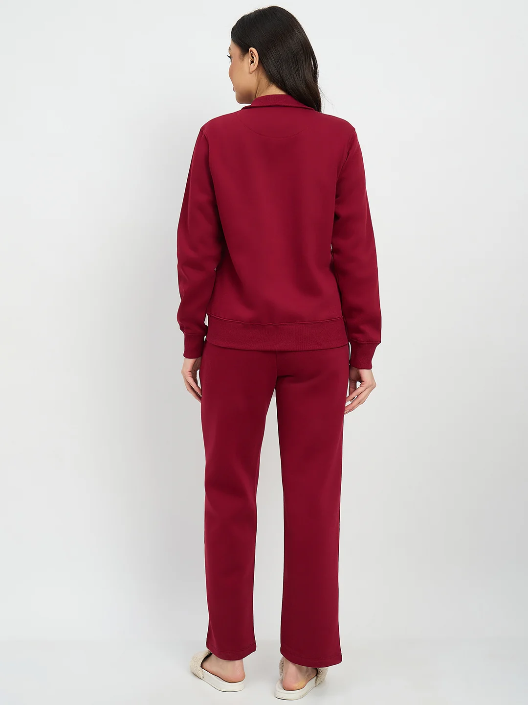 mSECRET Maroon Cotton Blend Sweatshirt - Image 6