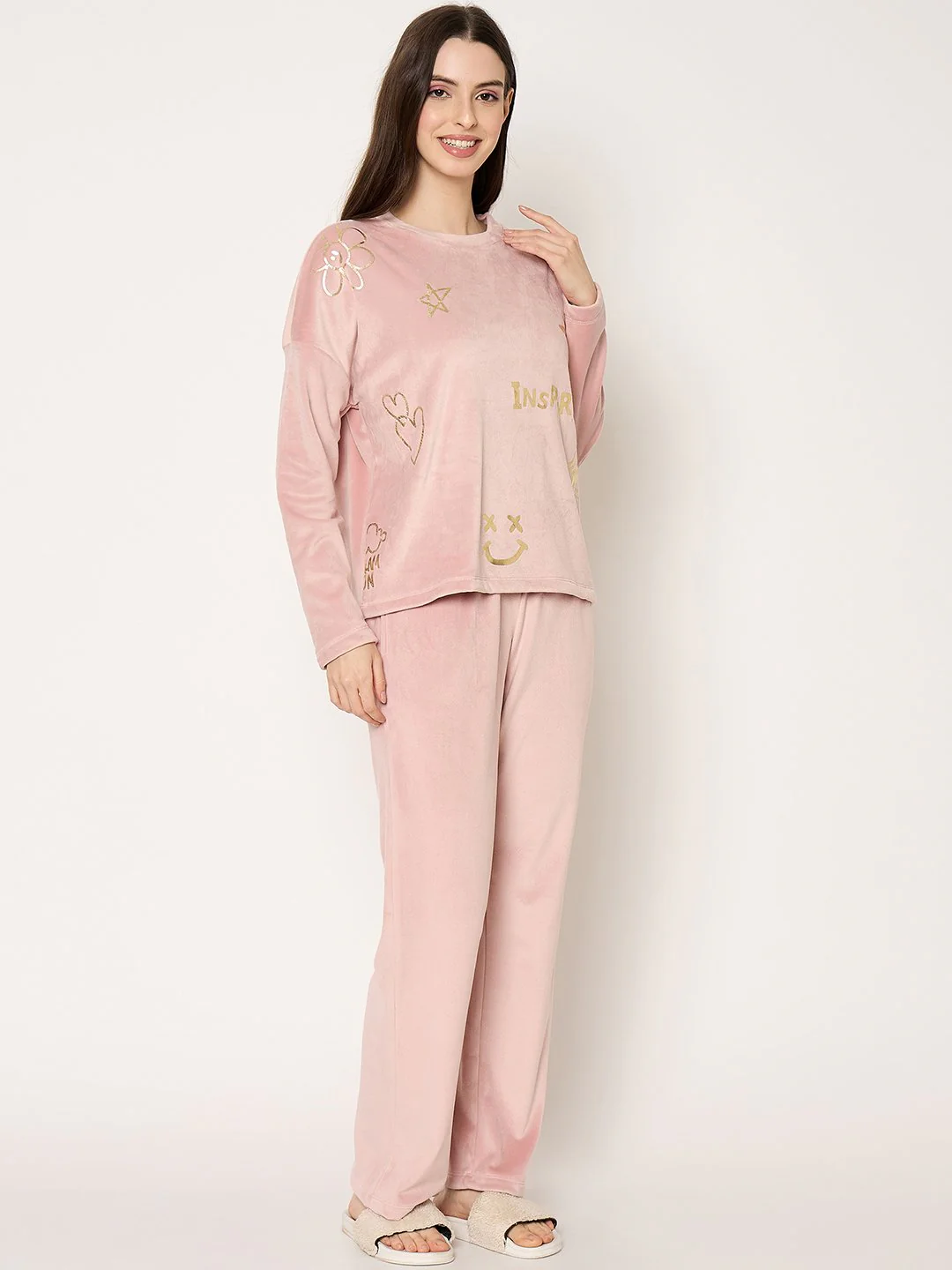 mSECRET Blush Pink Crew Neck Sweatshirt - Image 4