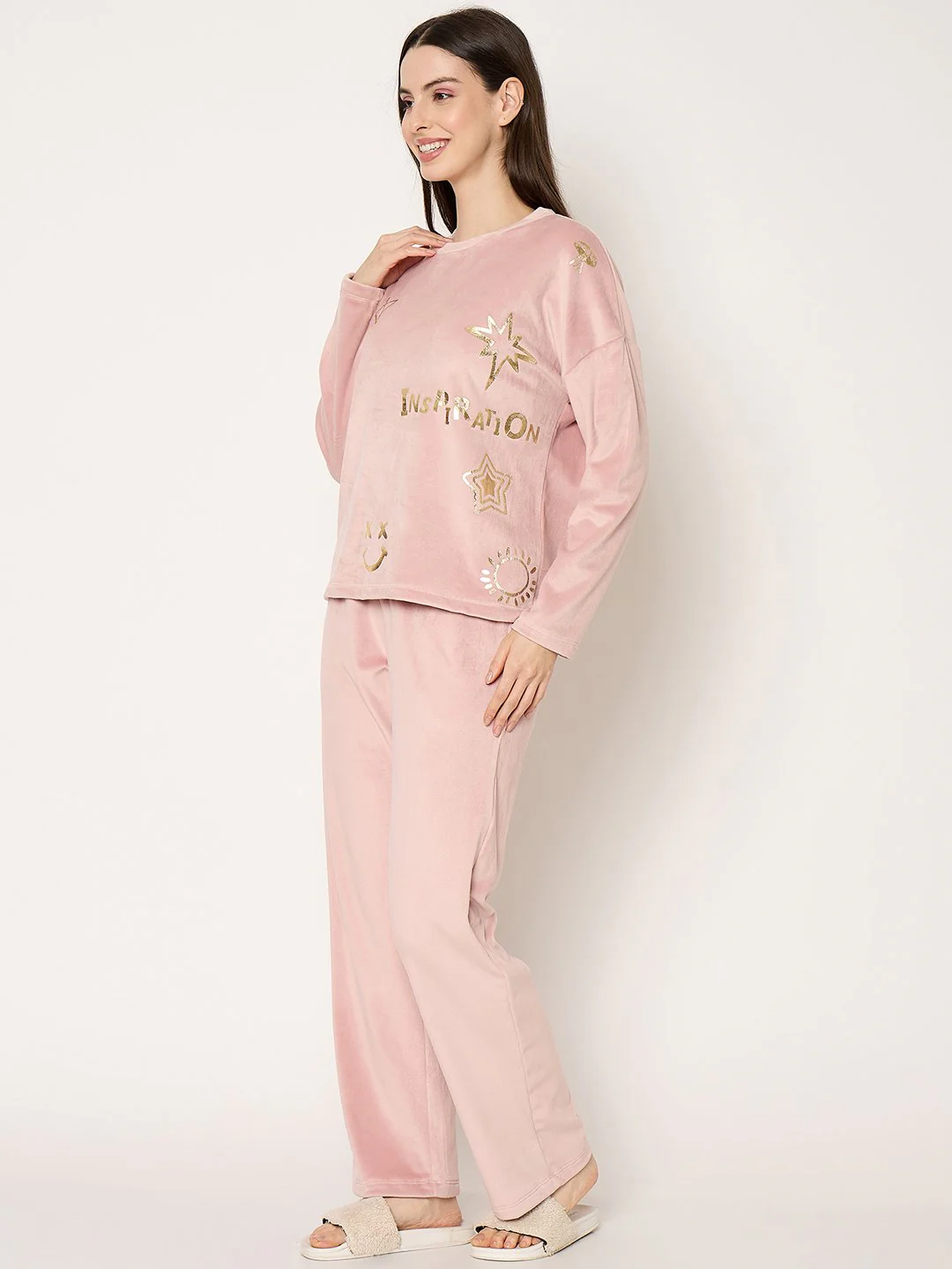 mSECRET Blush Pink Crew Neck Sweatshirt - Image 5